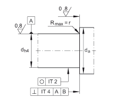 角接觸球軸承單元 ZKLFA1263-2Z, 雙向，螺釘安裝，兩側(cè)間隙密封